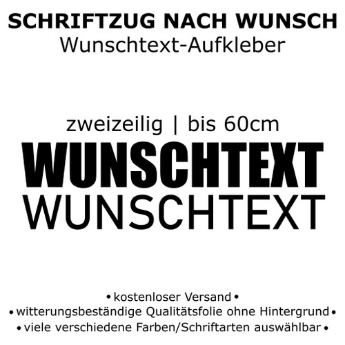 Autoaufkleber schriftzug nach - autoaufkleber,