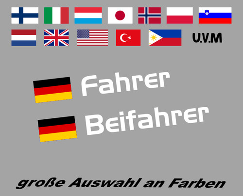 Name flagge 12mm - 2x,