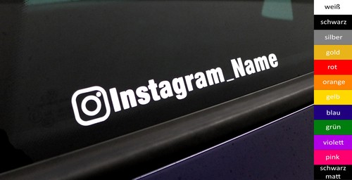 Instagram sticker 20cm - sticker,