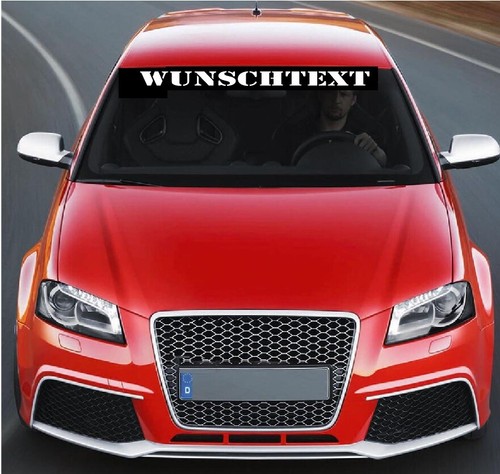 Wunschtext autoaufkleber - wunschtext,