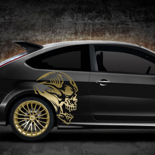 Autoaufkleber totenkopf - autoaufkleber,