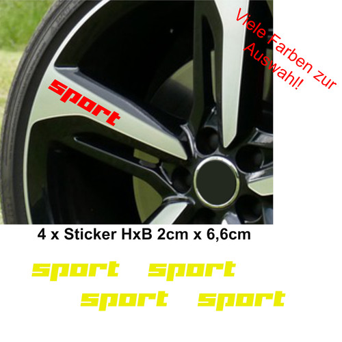 Sport aufkleber set für - sport,