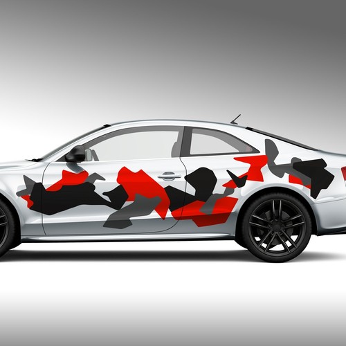 Aufkleber camouflage urban - camouflage,