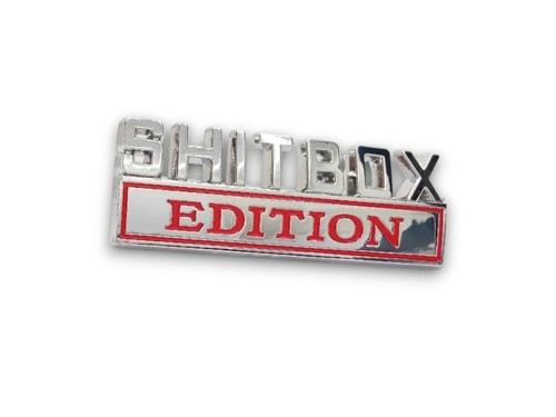 Shitbox edition metall auto - 3d,