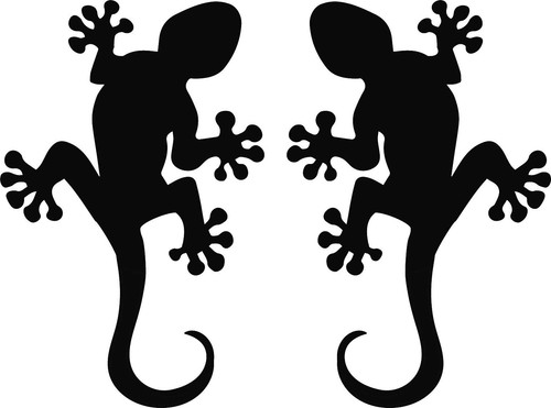 Auto aufkleber gecko - aufkleber,