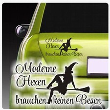Moderne Hexen Autoaufkleber