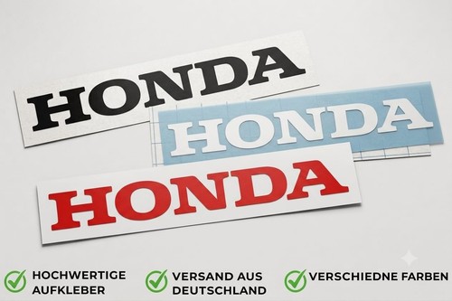 Aufkleber honda schriftzug - aufkleber,