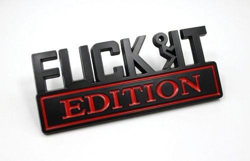 Fuck edition metall - fuck,