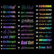 Autoaufkleber OLDSCHOOL