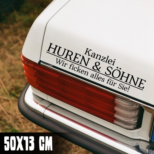 Aufkleber kanzlei huren - aufkleber, "kanzlei