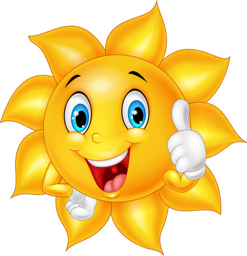 Aufkleber lustige sonne - aufkleber,