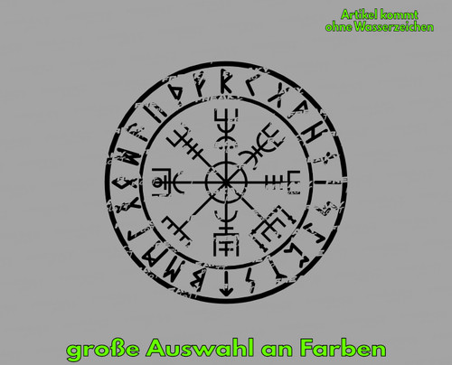 Vegvisir runen kompass - runen,