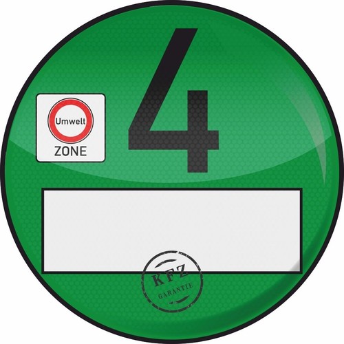 Haftfolie plakette euro 4 - euro,