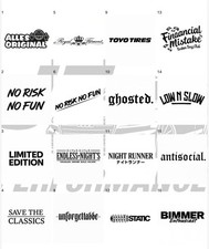 Tuning Sticker 20 cm –Auto