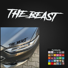 THE BEAST Auto Aufkleber