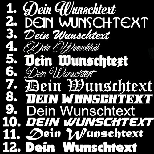 10cm wunschtext - 10cm,