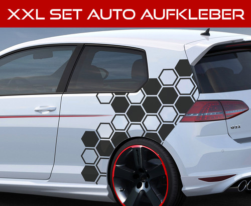 Hexagon pixel camouflage - camouflage, xxl