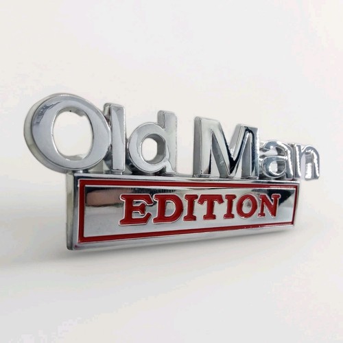Auto aufkleber old man - 3d,