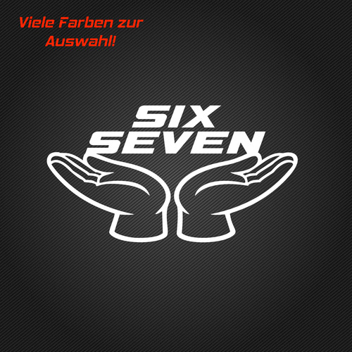 Six seven aufkleber meme - meme, 67